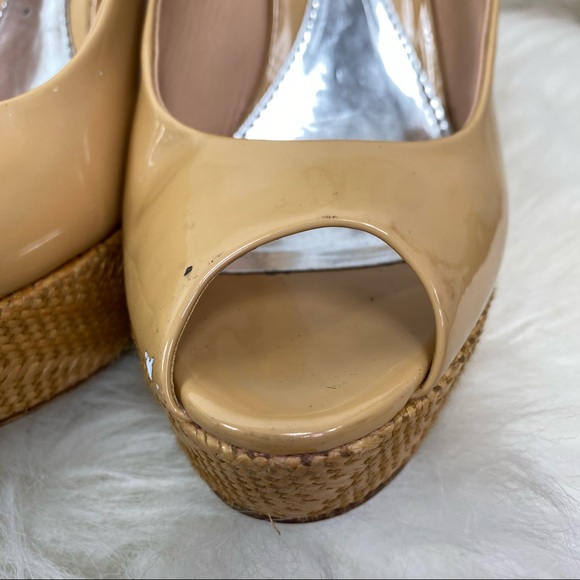 Gucci Vitello Vernice Soft Sable wedge sandal - Picture 8 of 14